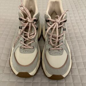 Coach Cream and gray Sneakers